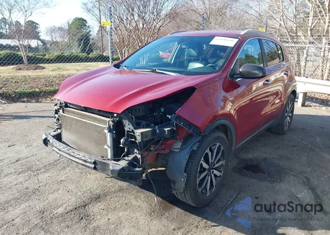 2017 Kia Sportage Ex from USA, damaged, VIN KNDPNCAC2H7208846